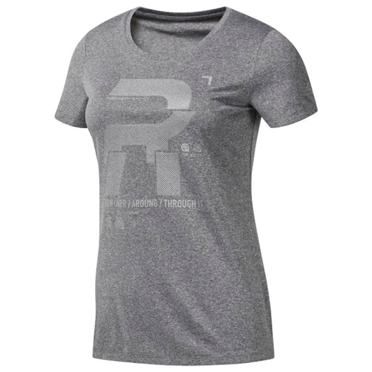 women ss reflective tee